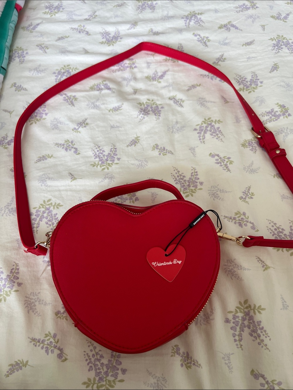 Red Heart Crossbody Bag - Valentine's Day